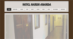 Desktop Screenshot of hotelharshananda.com